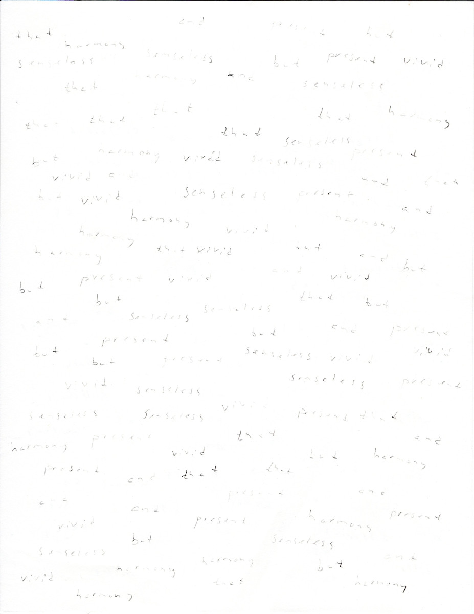 transcripts (26 iv 17 los angeles - 1 v from notebook/reading list by Mark So) by Robert Blatt
