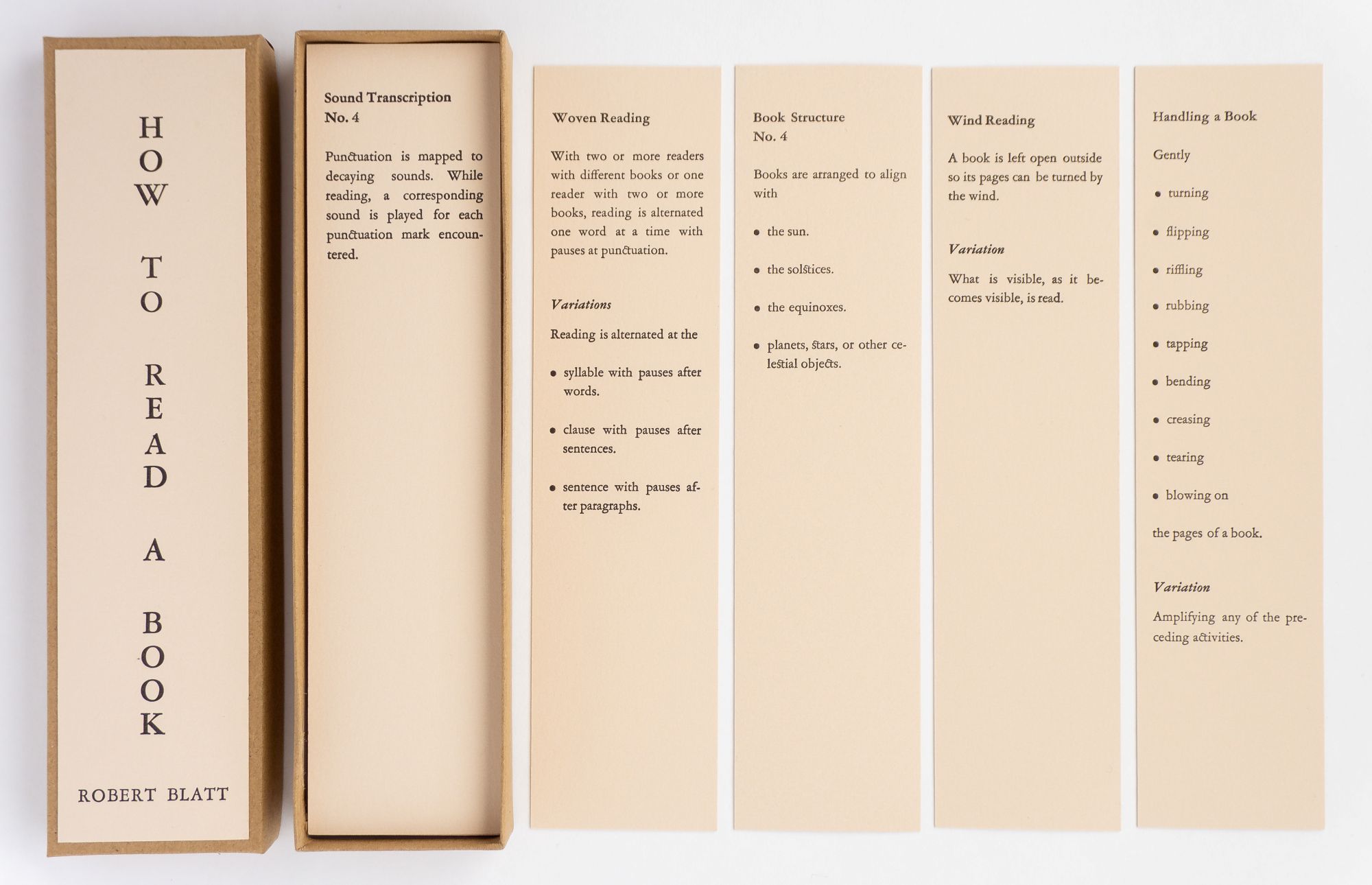 How to Read A Book by Robert Blatt